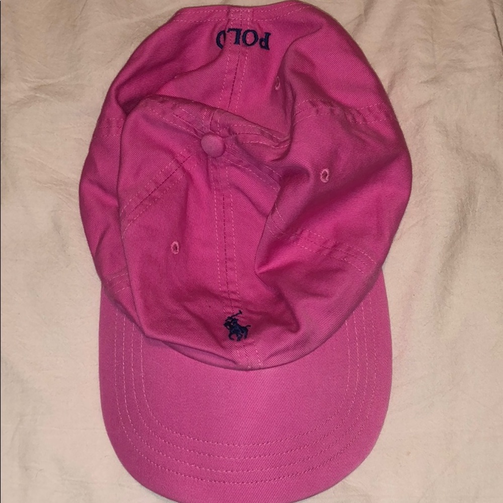 Ralph Lauren Pink Baseball Hat